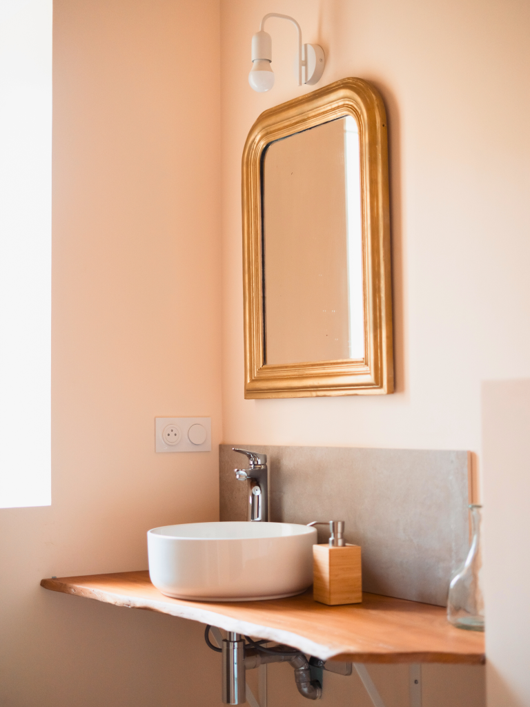 Salle de bains grand gîte