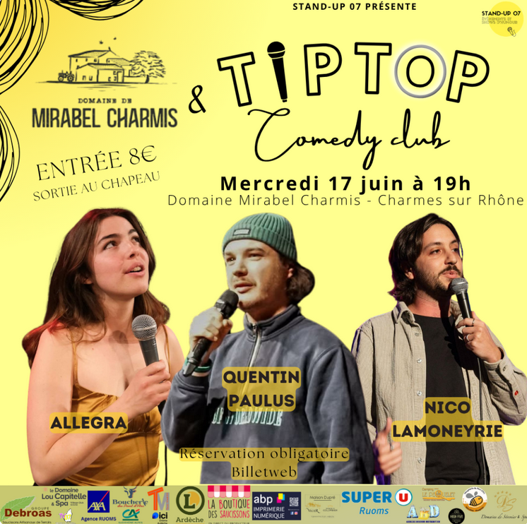 Tip top comedy club